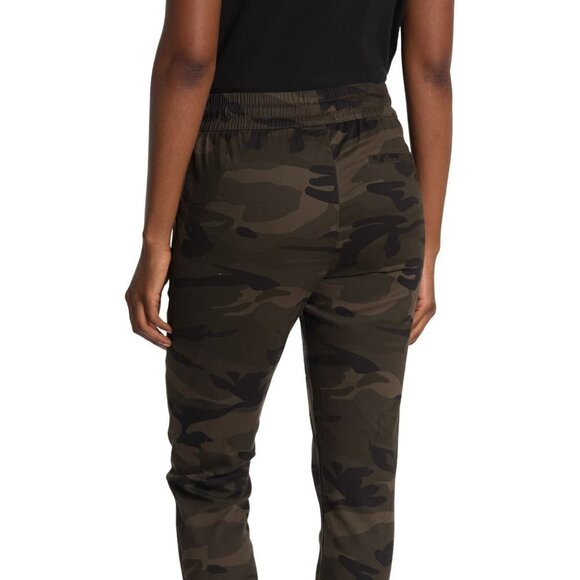 RDI Bnwot Waffle Joggers New Stretch Drawstring Green Camo Pant - Picture 10 of 10